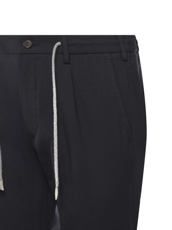 25FW 일레븐티 트레이닝/조거 팬츠 L75PANB21TES0A053 22 Black - ELEVENTY