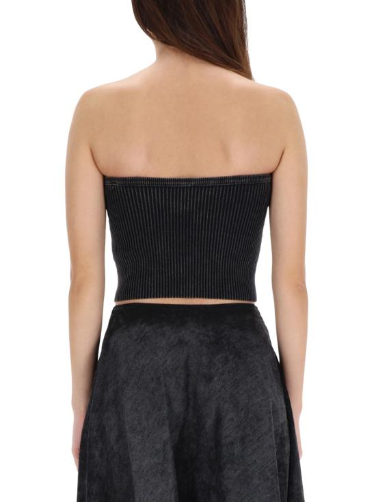 25FW 디젤 탑 A14813 0AKBQ900 BLACK - DIESEL