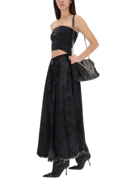 25FW 디젤 탑 A14813 0AKBQ900 BLACK - DIESEL