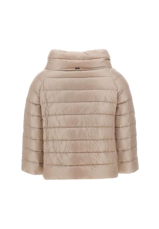 25FW 에르노 소피아 레귤러 핏 케이프 다운 자켓 PI0046DIC 12017Z1985 Beige - HERNO