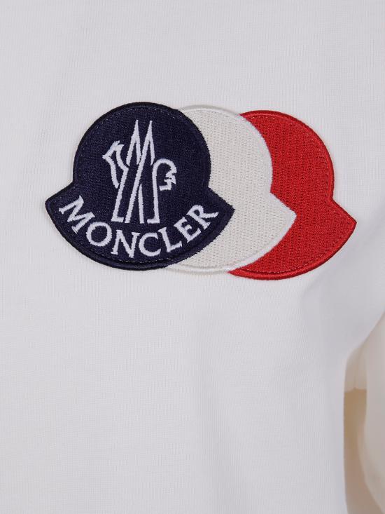 25FW 몽클레어 폴로 티셔츠 K2 091 8C000 56 89AUG 034 WHITE - MONCLER