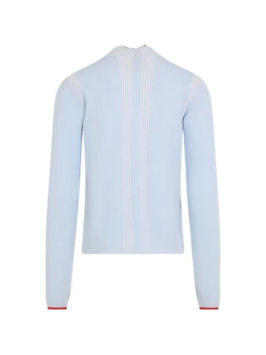 25FW 카사블랑카 스웨터 KW 105301 Blue - CASABLANCA