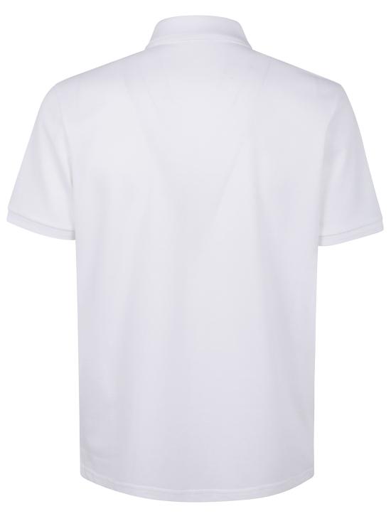 25FW 몽클레어 로고 패치 코튼 피케 폴로 셔츠 K2 091 8A000 14 84556 002 WHITE - MONCLER