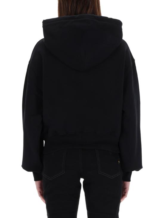 25FW 베르사체 긴팔 티셔츠 79HAIE01 CF00EG89 BLACK - VERSACE