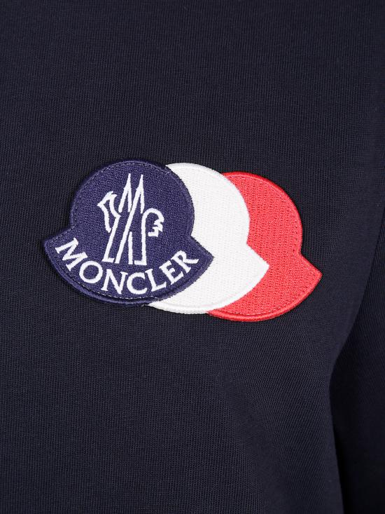 25FW 몽클레어 폴로 티셔츠 K2 091 8C000 56 89AUG 778 BLUE - MONCLER