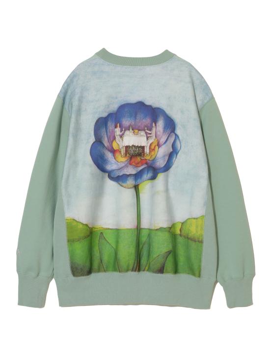 25FW 언더커버 긴팔 티셔츠 UC2E48157 PEPPERMINT Green - UNDERCOVER