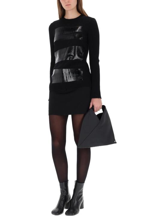 25FW MM6 메종마르지엘라 스웨터 S62HL0041 M13196900S BLACK - MM6 MAISON MARGIELA