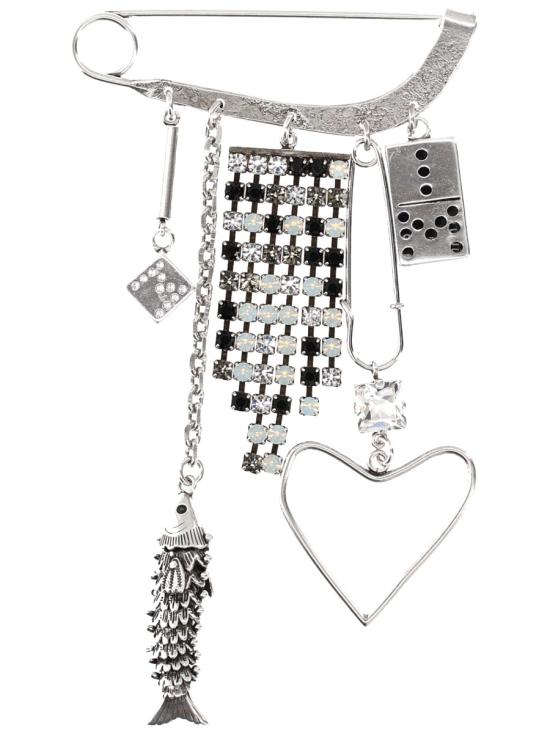 25FW 이자벨마랑 커프스 링크/타이 홀더 BC0007FA C4B03B08SI SILVER