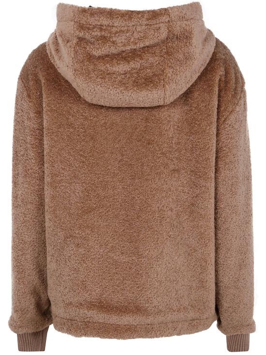 25FW 몽클레어 테디 플리스 후드 집업 자켓 K2 093 8G000 16 89AOF P29 CAMEL BLACK - MONCLER