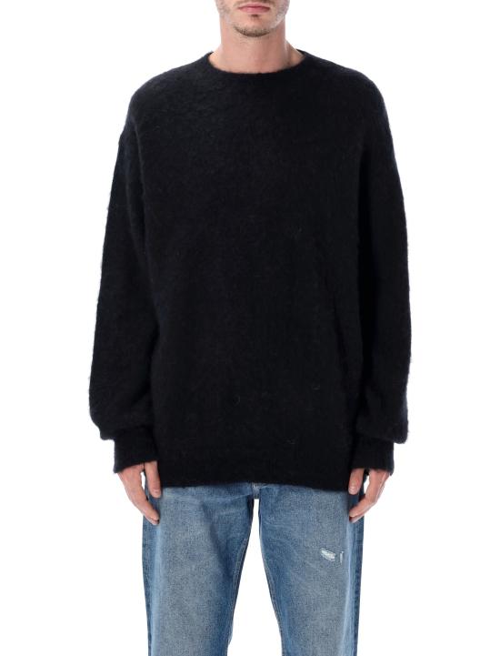 25FW 롤드 스코브 스웨터 ROUNDNECK BLACK Nero