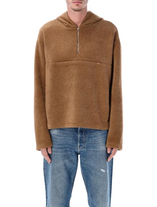 25FW 롤드 스코브 스웨터 SQUIREHOODIE CAMEL Marrone