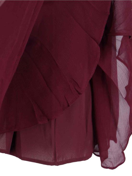 25FW 스타우드 미디 원피스 R25F2240CF SYR Red - STAUD