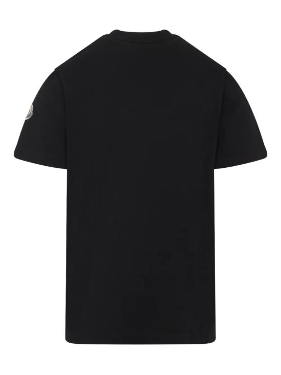 25FW 몽클레어 반팔 티셔츠 K2 091 8C000 57 89AZ9 999 BLACK - MONCLER