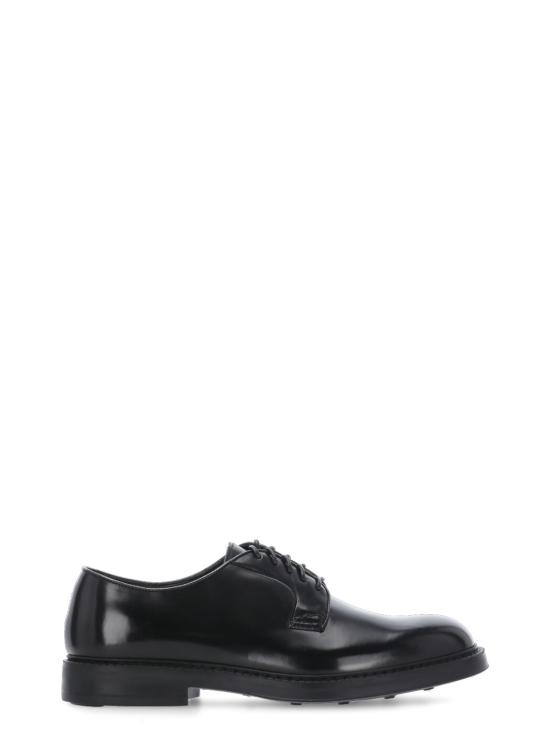 25FW 듀칼 레더 레이스업 슈즈 DU1385BRUXUF007NN00 DERBY HORSENERO F DO NERO Black