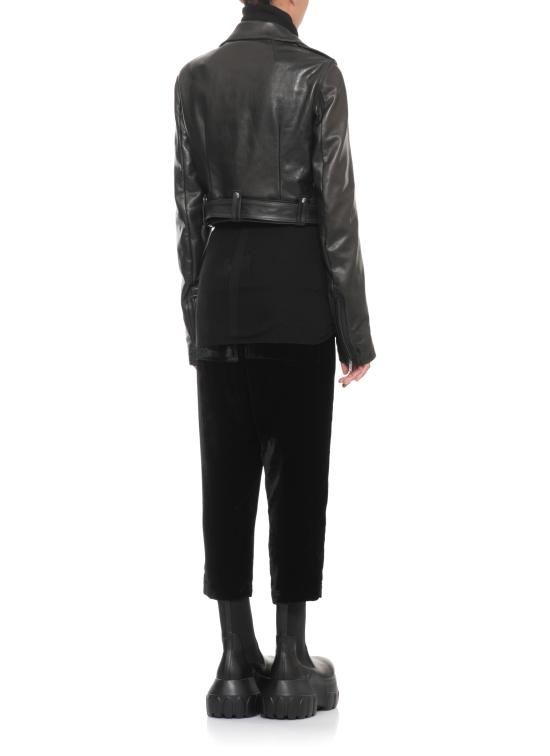 25FW 릭 오웬스 가죽 자켓 RP02E4766 LNV09 Black - RICK OWENS