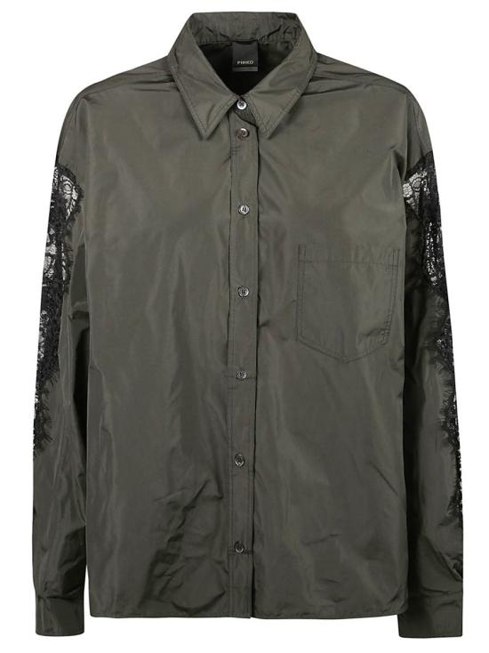 25FW 핑코 셔츠 106107 A30B GREEN