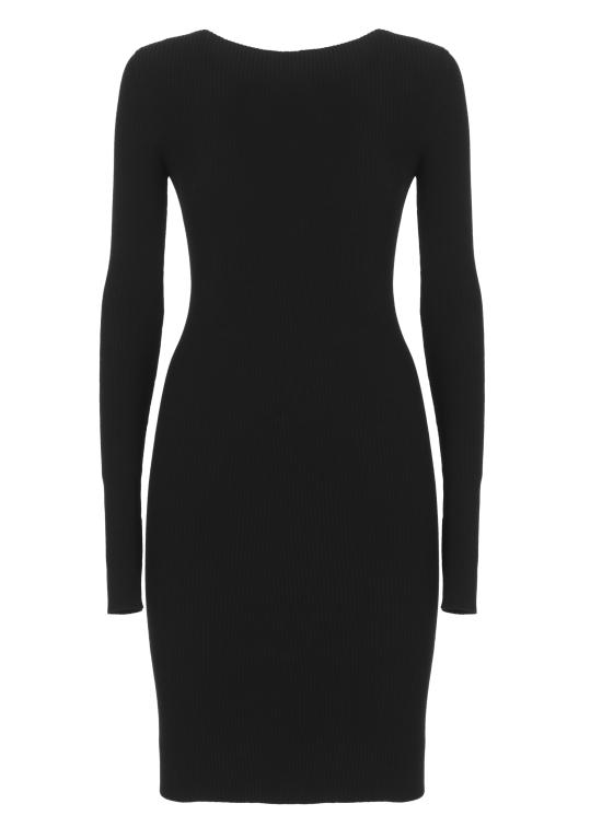 25FW 릭 오웬스 미디 원피스 RP02E4616 RIBVI09 Black