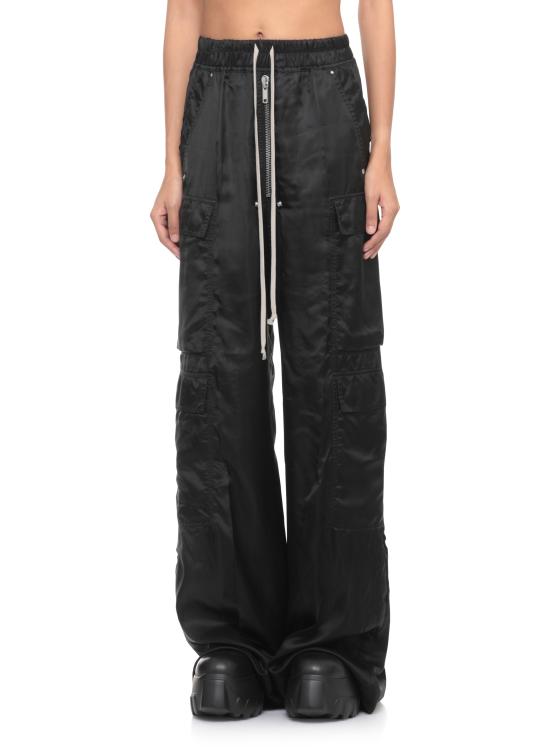 25FW 릭 오웬스 스트레이트 팬츠 RP02E4327 K09 Black - RICK OWENS