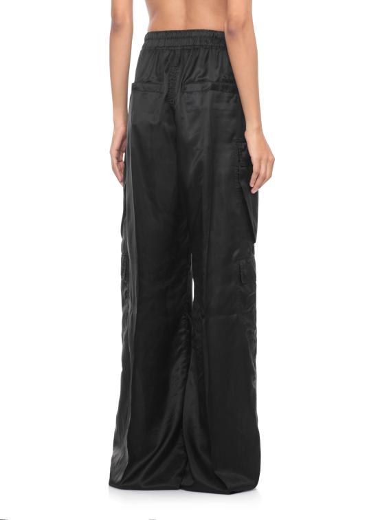 25FW 릭 오웬스 스트레이트 팬츠 RP02E4327 K09 Black - RICK OWENS