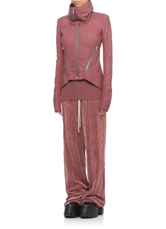 25FW 릭 오웬스 가죽 자켓 RP02E4735 LBA13 Bordeaux - RICK OWENS