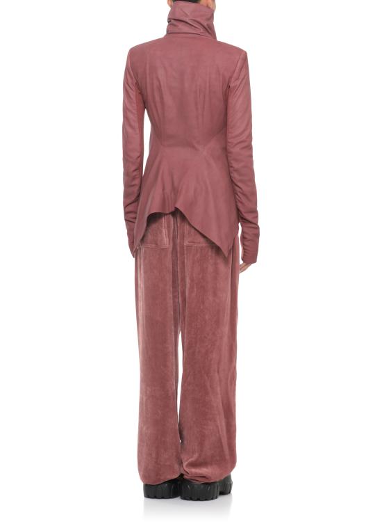 25FW 릭 오웬스 가죽 자켓 RP02E4735 LBA13 Bordeaux - RICK OWENS