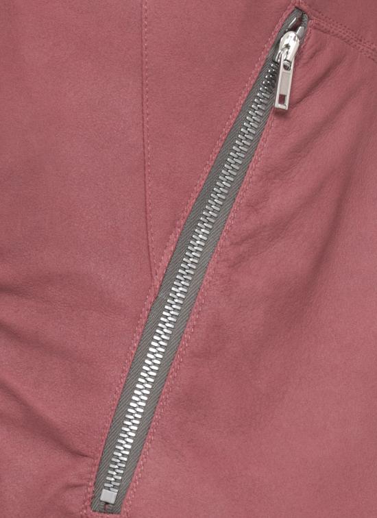 25FW 릭 오웬스 가죽 자켓 RP02E4735 LBA13 Bordeaux - RICK OWENS