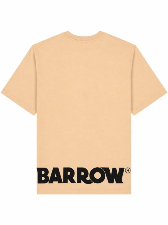 25FW 바로우 반팔 티셔츠 F5BWUATH059 307 ORANGE - BARROW