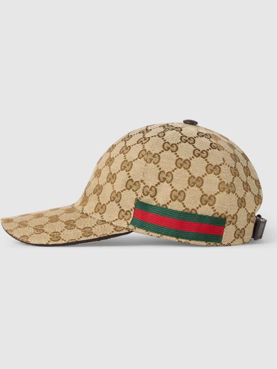 26SS 구찌 웹 디테일 GG 캔버스 베이스볼 캡 200035KQWBG 9864 - GUCCI