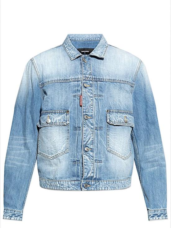 25SS 디스퀘어드2 데님 셔츠 S71AN0607 S30309 Blu BLUE