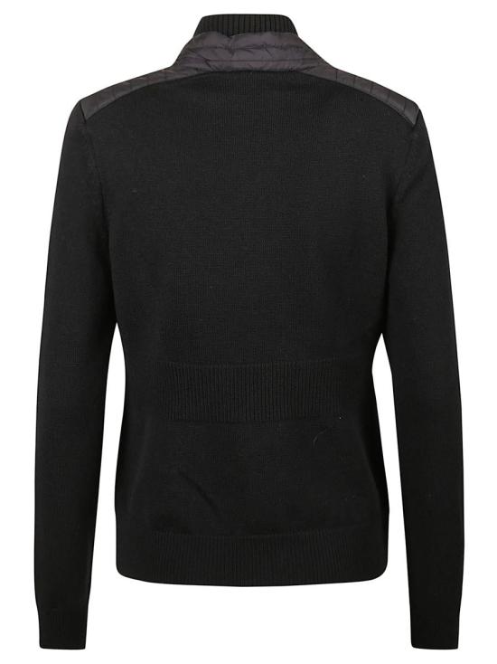 25FW 몽클레어 패딩 울 가디건 K2 098 9B000 16 A9462 Black - MONCLER