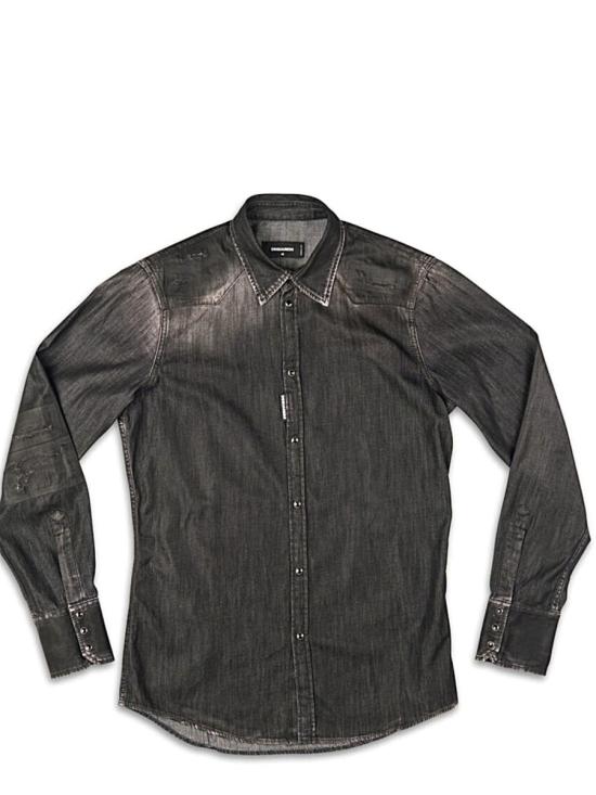 25SS 디스퀘어드2 폴로 티셔츠 S74DM0901 S30826 Nero Black - DSQUARED2