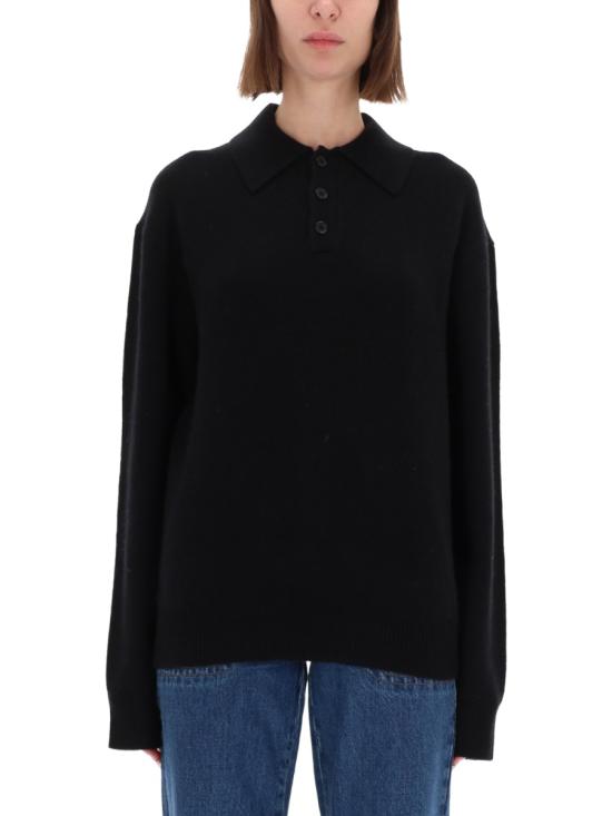 25FW 게스트 인 레지던스 폴로 티셔츠 M26010JM BLACK