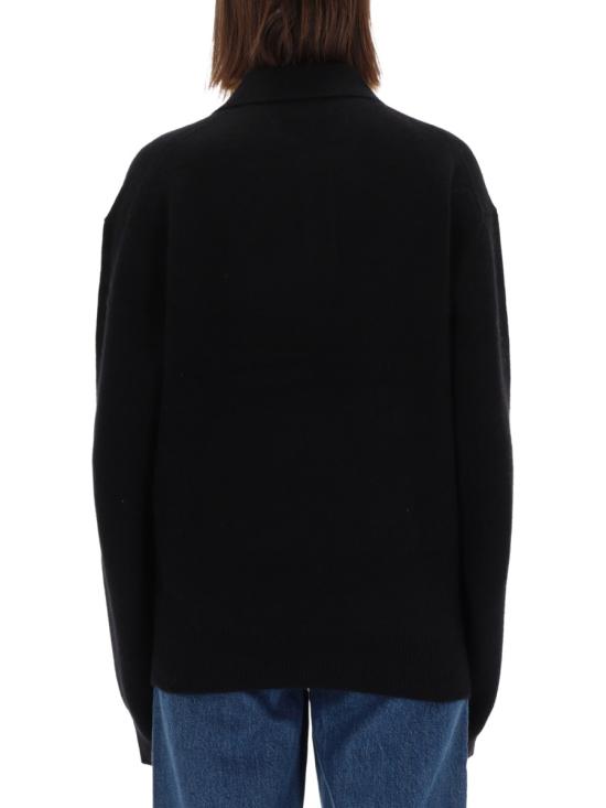 25FW 게스트 인 레지던스 폴로 티셔츠 M26010JM BLACK - GUEST IN RESIDENCE