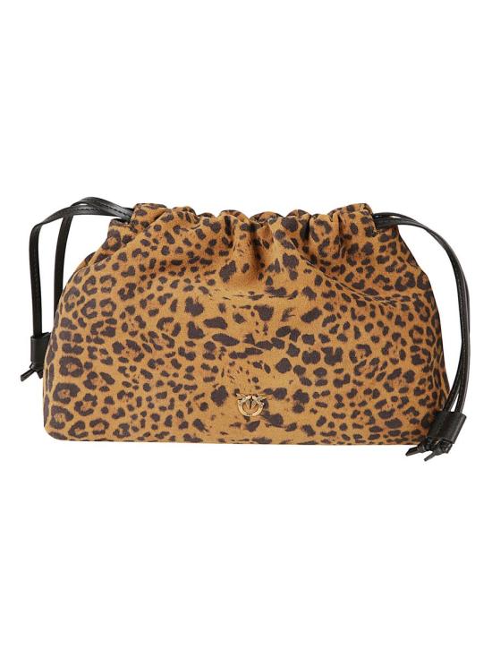 25FW 핑코 클러치/파우치 105907 A32A BROWN