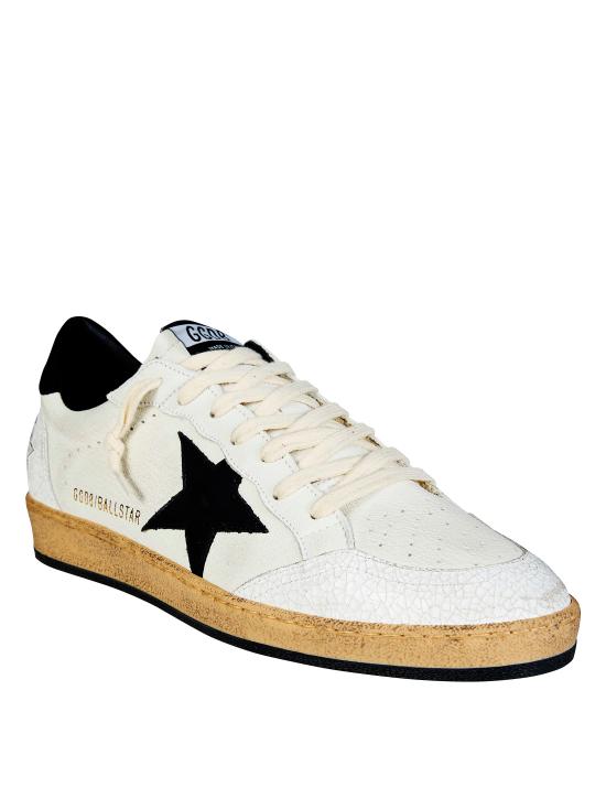26SS 골든구스 볼스타 레더 스타 스니커즈 GMF00117F003771 10283 BIANCO - GOLDEN GOOSE