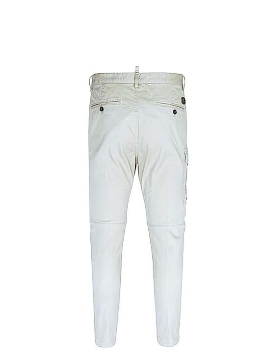25SS 디스퀘어드2 스트레이트 팬츠 S74KB0818 S3902 Bianco White - DSQUARED2