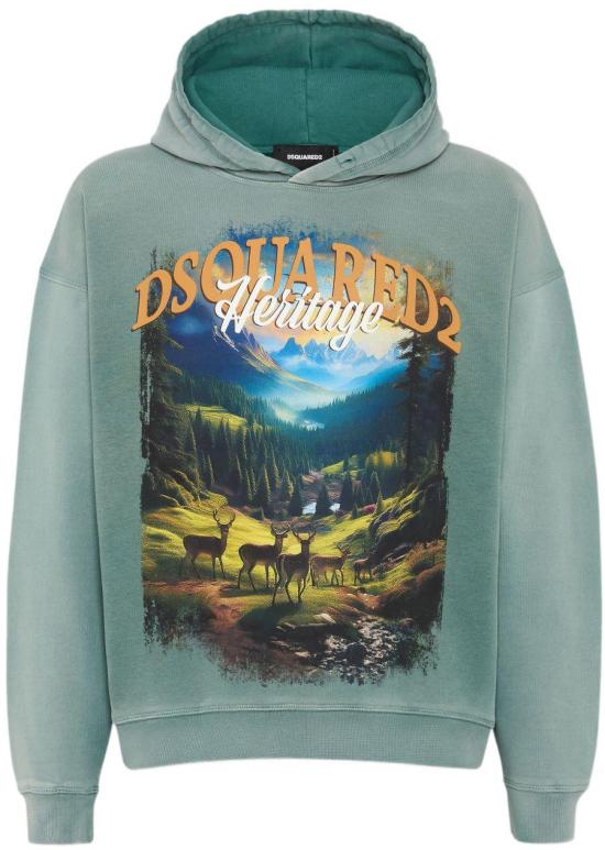 25FW 디스퀘어드2 스웨터 S74GU0882S25030608 LIME - DSQUARED2