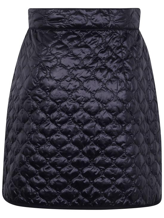 25FW 몽클레어 나일론 패딩 미니 스커트 K2 093 2D000 36 597YG 999 BLACK - MONCLER