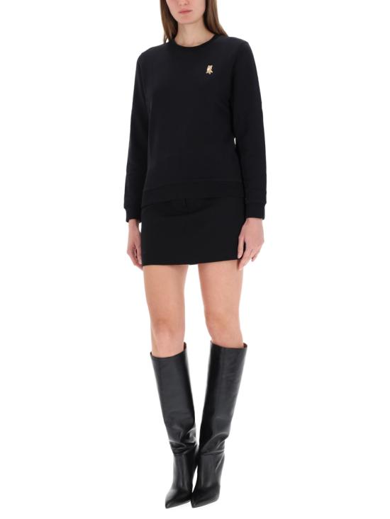 25FW 메종키츠네 레이디 폭스 레귤러 스웨트셔츠 PW00320KM0340 P199 BLACK - MAISON KITSUNE