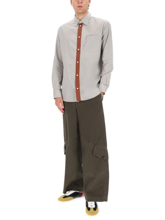 25FW 마르니 긴팔 셔츠 CUMU0364QS UTC19300N13 GREY - MARNI