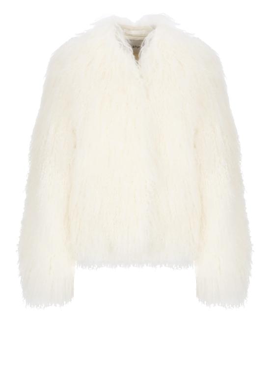 25FW 스탠드스튜디오 무스탕 66585 700396000 Ivory