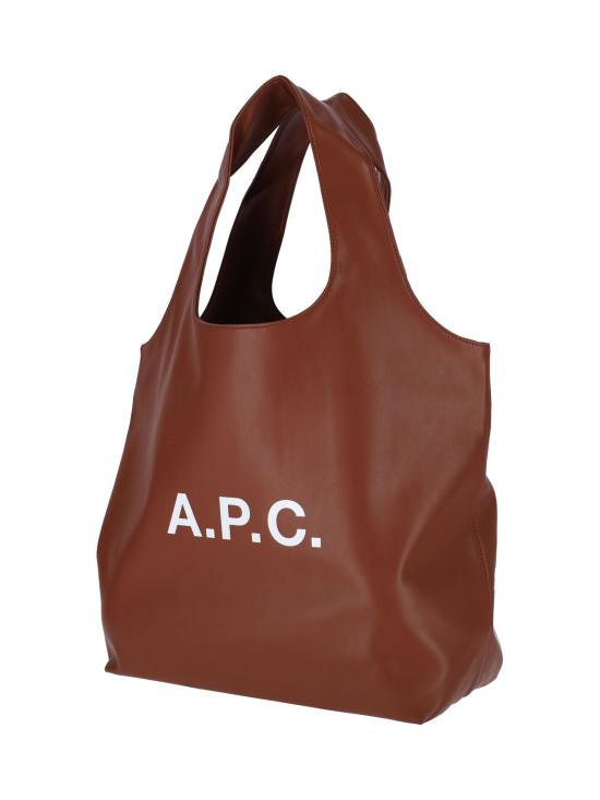 26SS 아페쎄 니논 토트백 PUAAT M61565 CAD Brown - A.P.C.