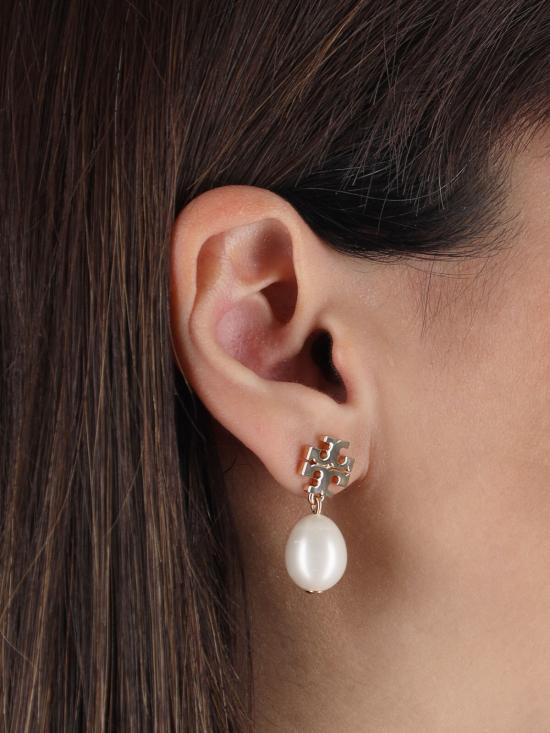 26SS 토리버치 Kira 펄 드랍 이어링 65156 709 Golden - TORY BURCH