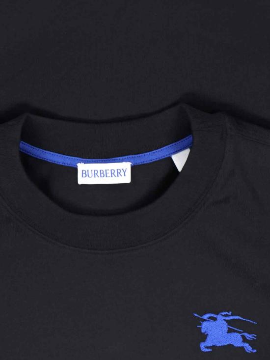 26SS 버버리 반팔 티셔츠 8111946 A1189 Black - BURBERRY