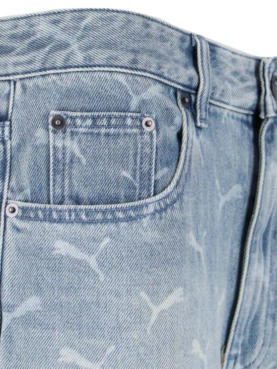 25FW 푸마 데님 팬츠 633428 01 Blue - PUMA