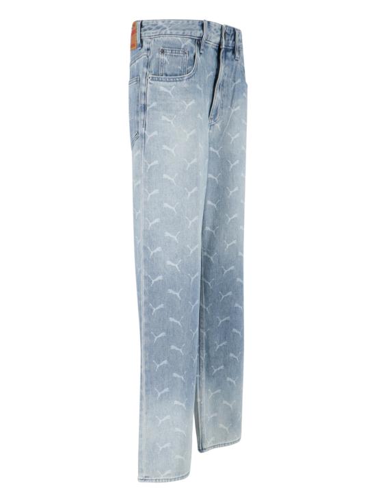 25FW 푸마 데님 팬츠 633428 01 Blue - PUMA