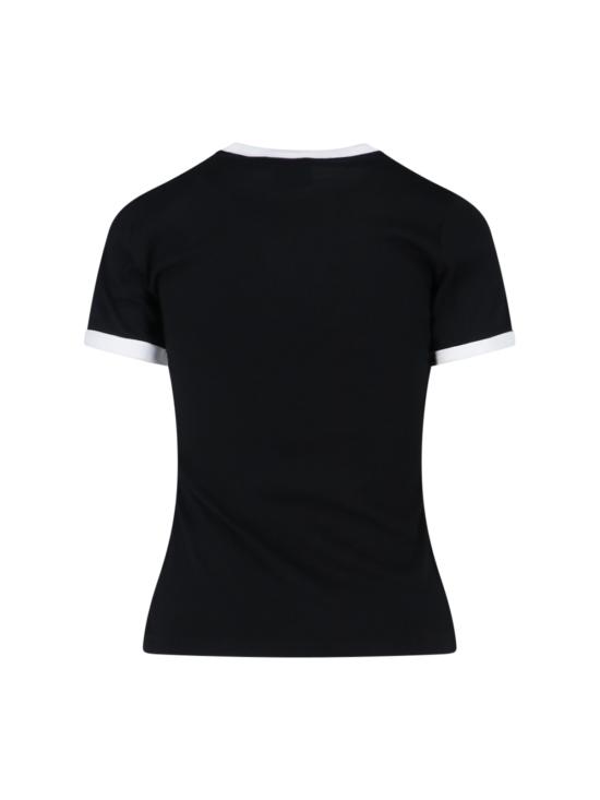 26SS 쿠레쥬 반팔 티셔츠 VESJTS017JS0070 9901 Black - COURREGES