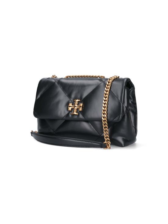 26SS 토리버치 스몰 키라 다이아몬드 퀼트 컨버터블 숄더백 154706 001 Black - TORY BURCH