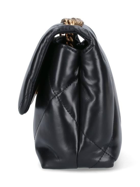 26SS 토리버치 스몰 키라 다이아몬드 퀼트 컨버터블 숄더백 154706 001 Black - TORY BURCH