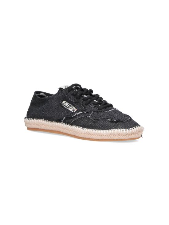 26SS 오트리 SANDY 샌디 에스파드리유 스니커즈 ESLW CV02 Black - AUTRY
